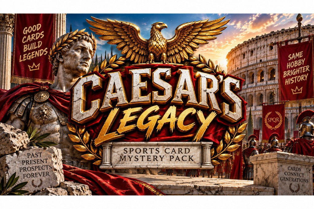 Caesar's Legacy sports card mystery pack